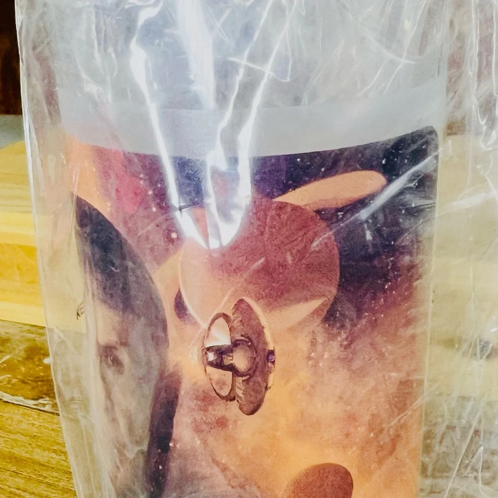 STAR TREK SPOKE COLLECTABLE GLASS BURGER KING 2008 PROMOTION (NEW With OPEN BOX)